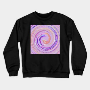 Diamond Purple Swirl Crewneck Sweatshirt